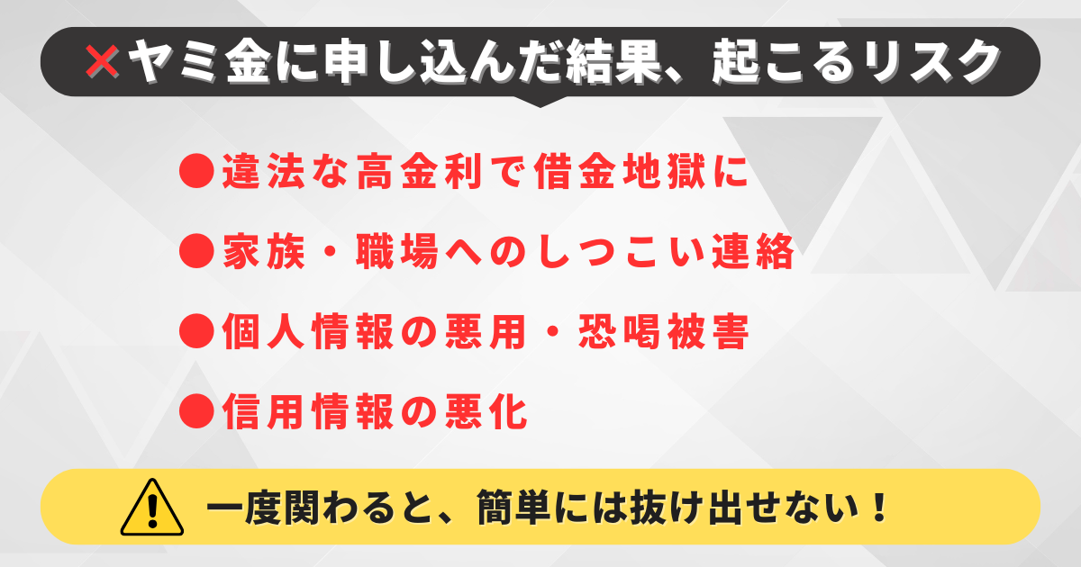 「審査なし」や「即日融資可」に潜むリスクとは
