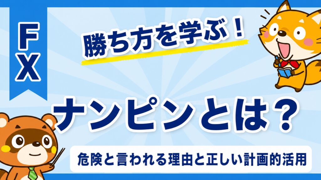 ナンピンとは？危険と言われる理由と正しい計画的活用
