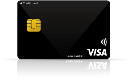 モビット VISA-Wのカード券面